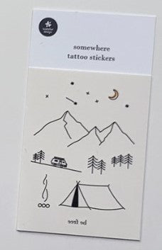 Suatelier Design Somewhere Tattoo Stickers – Be Free - Blesket Canada