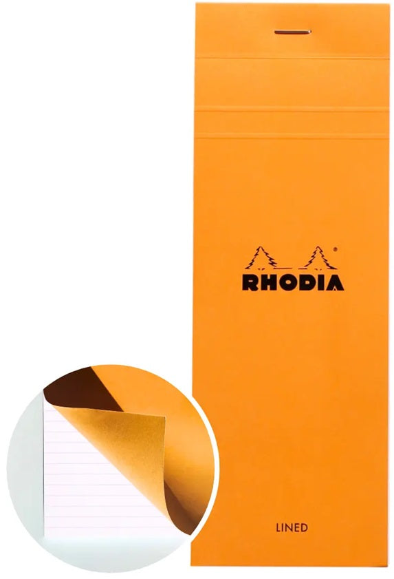 Rhodia Stapled Notepad N°8 – Lined (80 Sheets) - Blesket Canada