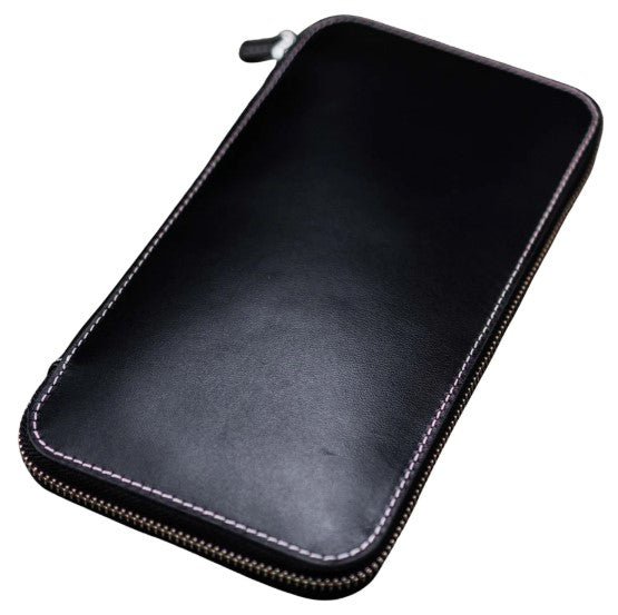 Galen Leather Zippered Hobonichi Weeks Cover – Black - Blesket Canada