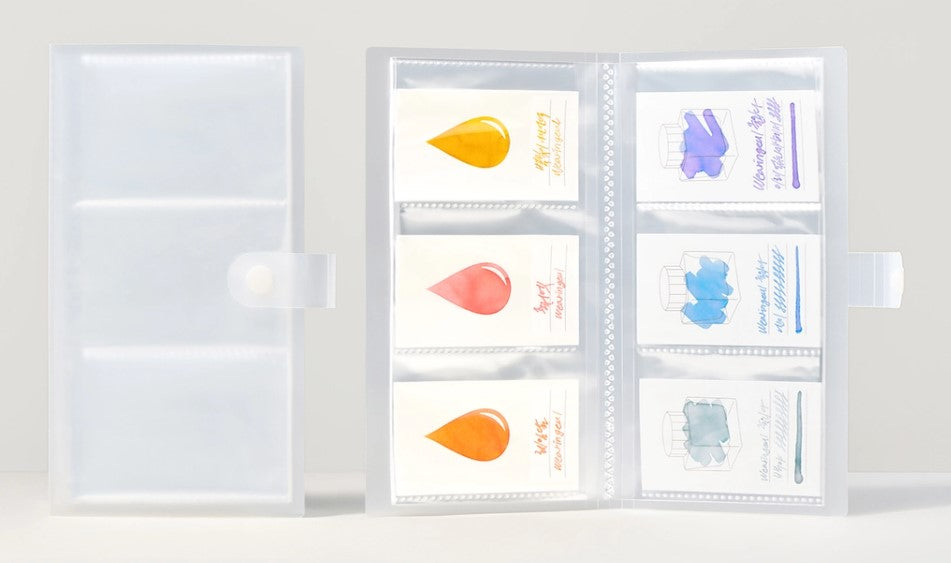 Wearingeul Transparent Color Swatch Card Binder Light - Blesket Canada