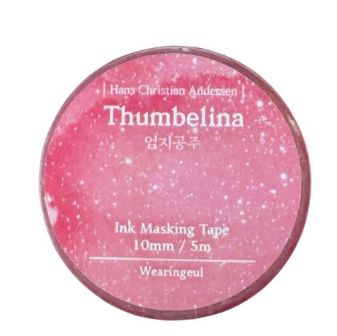 Wearingeul Ink Masking Tape - Thumbelina (Hans Christian Andersen) - Blesket Canada