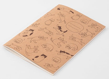 Midori MD Notebook A5 - Cat (5mm Grid, 64 Pages) - Blesket Canada