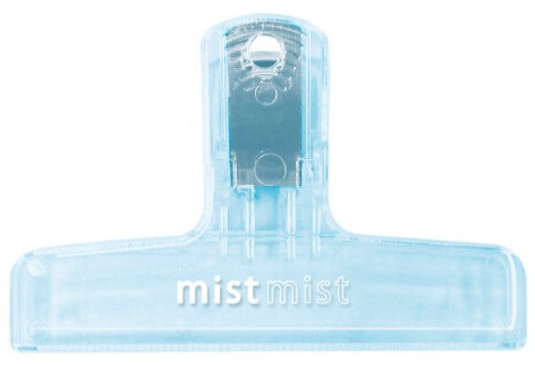 Q-LiA Filing Item Book Clip – Mist Mist – Blue (Clear Type) - Blesket Canada