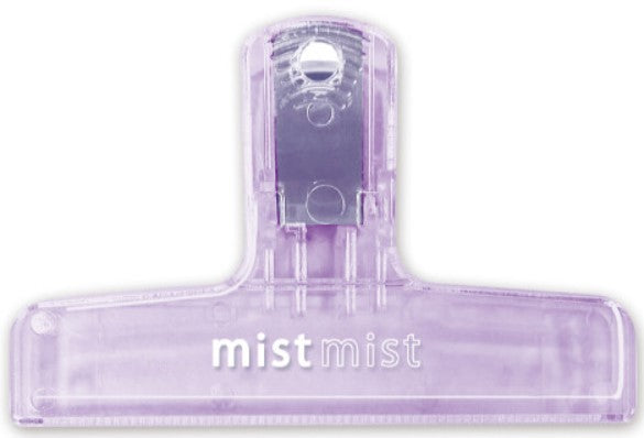 Q-LiA Filing Item Book Clip – Mist Mist – Purple (Clear Type) - Blesket Canada