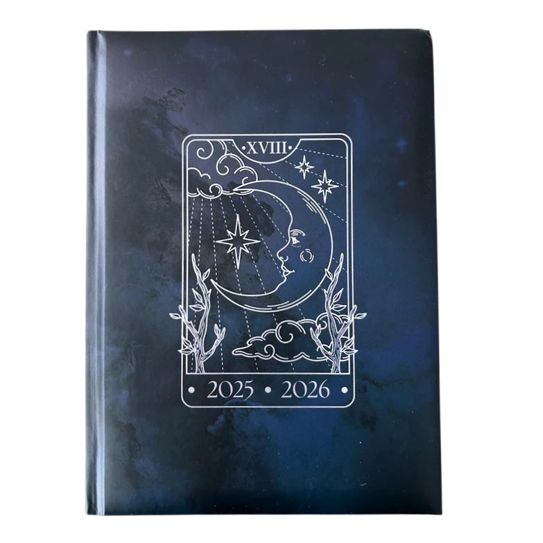 Pierre Belvedere Academic Agenda 2025-2026 Medium A5 - The Moon - Blesket Canada