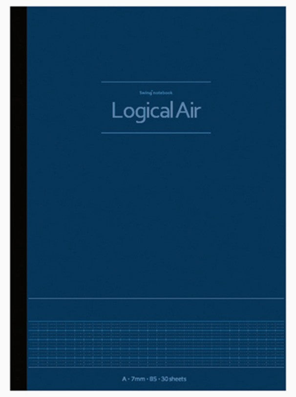 NAKABAYASHI Logical Air Super Light Notebook B5 Ruled – Dark Blue - Blesket Canada