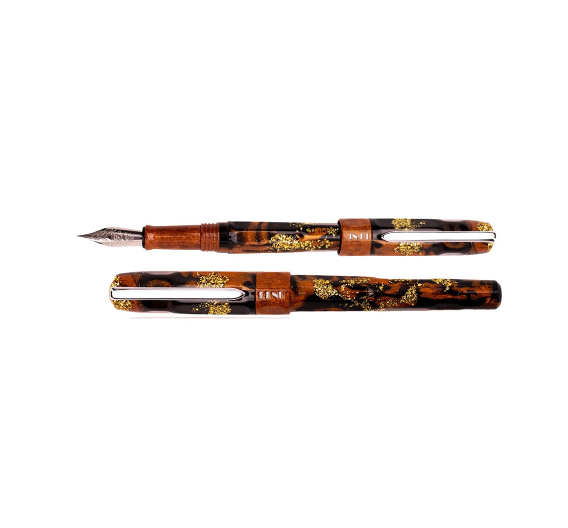 BENU Talisman Fountain Pen - Tiger's Eye - Blesket Canada