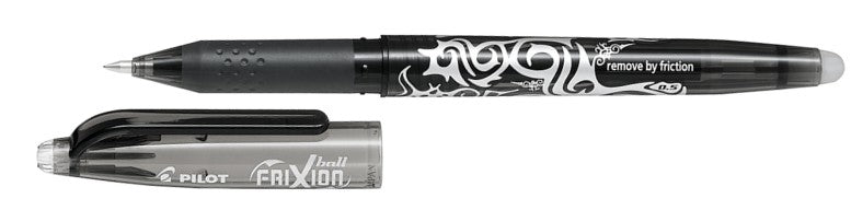 Pilot FriXion Ball Erasable Gel Roller Ball Pen 0.5 mm - Black - Blesket Canada