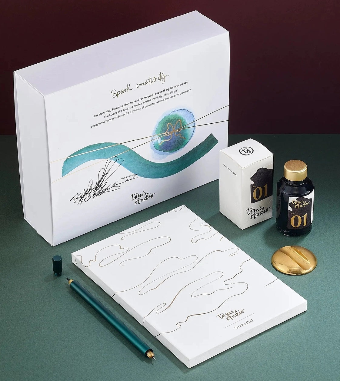 Tom's Studio Lumos Pro Duo Gift Set - Rose Gold - Blesket Canada