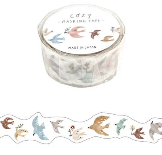 Mind Wave Washi Tape Cozy Die-Cut - Bird - Blesket Canada