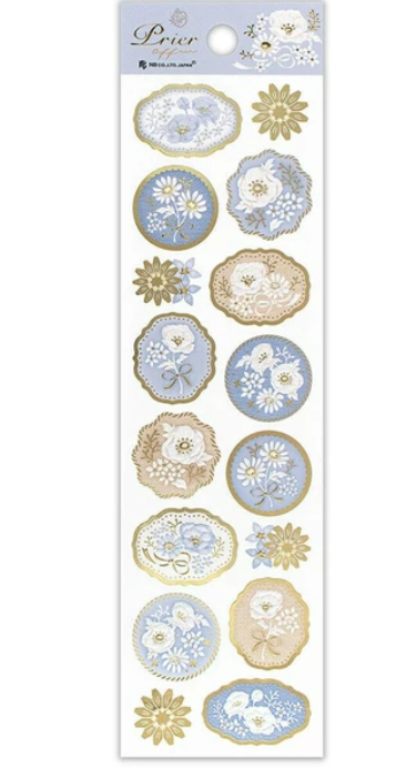 Mind Wave Glossy Seal Prier Stickers - Blesket Canada