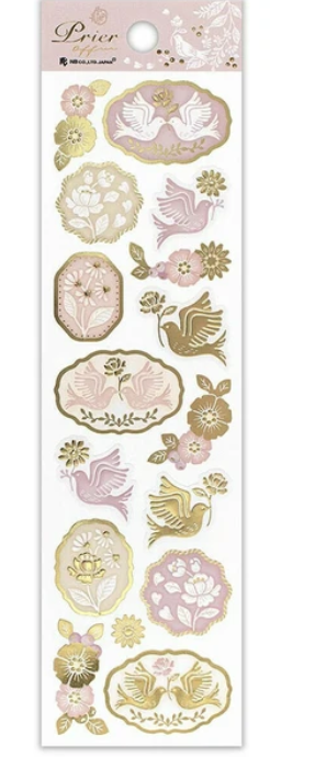 Mind Wave Glossy Seal Prier Stickers - Blesket Canada