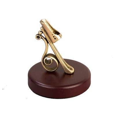 Bronze and Wood Pen Stand – Quill Pen Holder - Blesket Canada