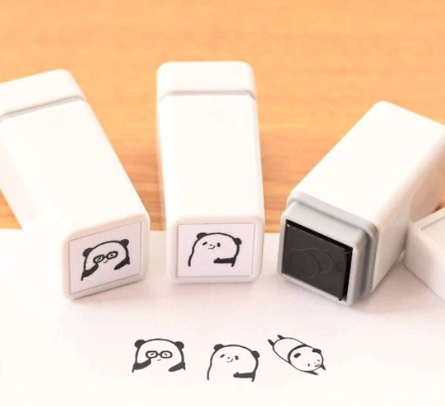 SANBY Mini Stamp Panda - Set of 3 - Blesket Canada