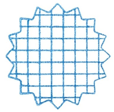 KING JIM Ice Stamp Transparent Stamp - Amiami (Mesh) 1 Piece Only - Blesket Canada