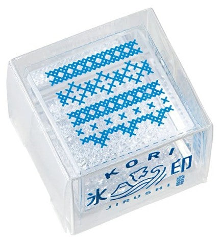 KING JIM Ice Stamp Transparent Stamp - Cross Stitch (1 Piece Only) - Blesket Canada