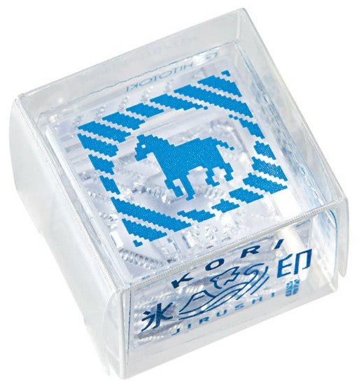 KING JIM Ice Stamp Transparent Stamp - Horse (1 Piece Only) - Blesket Canada