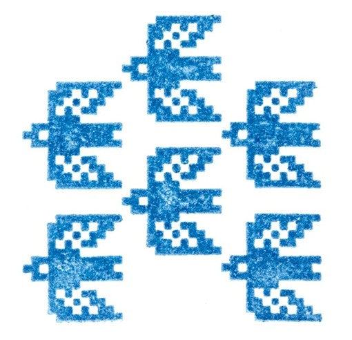 KING JIM Ice Stamp Transparent Stamp - Birds (1 Piece Only) - Blesket Canada