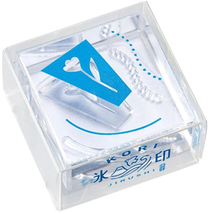 KING JIM Ice Stamp Transparent Stamp - Fragment (1 Piece Only) - Blesket Canada