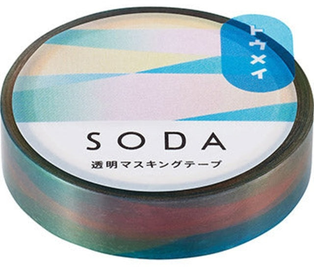 KING JIM SODA Transparent Masking Tape – Aurora - Blesket Canada