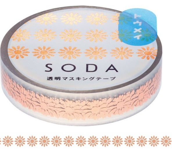 KING JIM SODA Transparent Masking Tape – Hitotoki Margaret - Blesket Canada