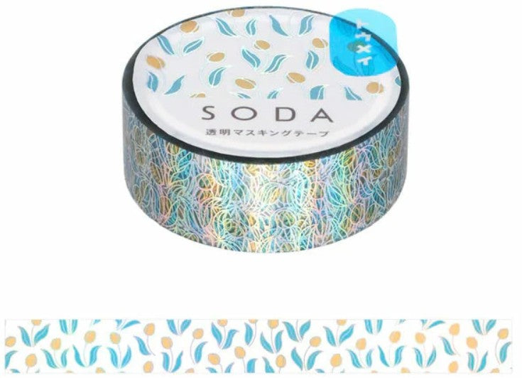 KING JIM SODA Transparent Masking Tape – Hitotoki Tulip - Blesket Canada