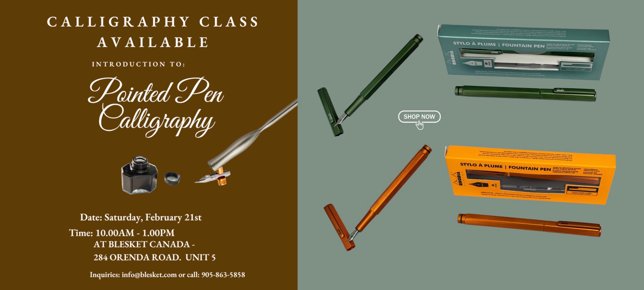 Rhodia Fountain Pens - Blesket Canada