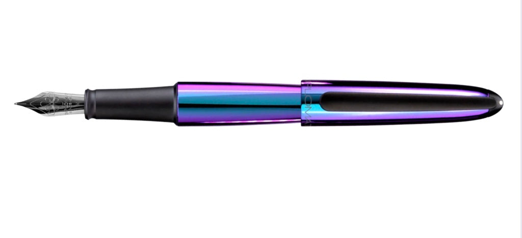 Diplomat Aero Funky Petrol Fountain Pen - Blesket Canada