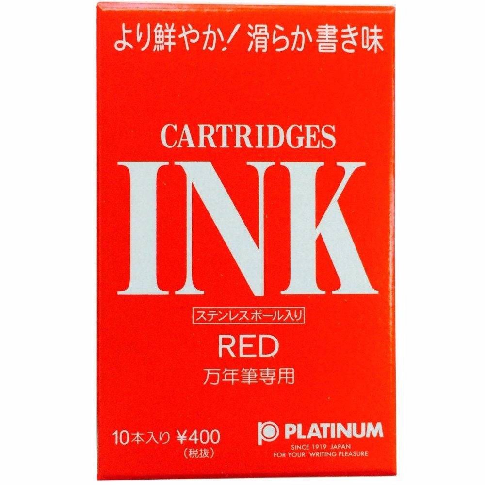 Platinum Dyestuff Ink Cartridges box of 10 - Blesket Canada