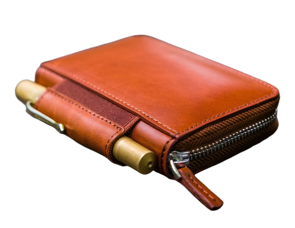 Galen Leather - EDC Wallet - Brown - Blesket Canada