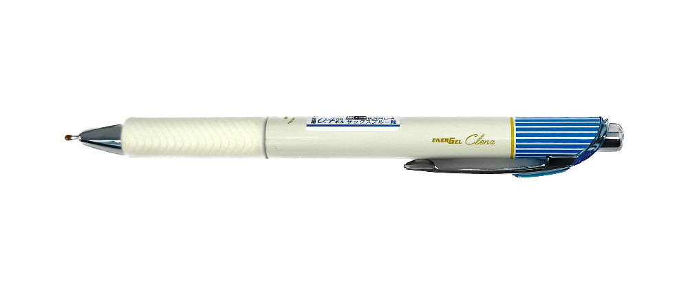 Pentel EnerGel Crenna Gel Pen 0.3 mm - Saxe-blue Axis - Blesket Canada