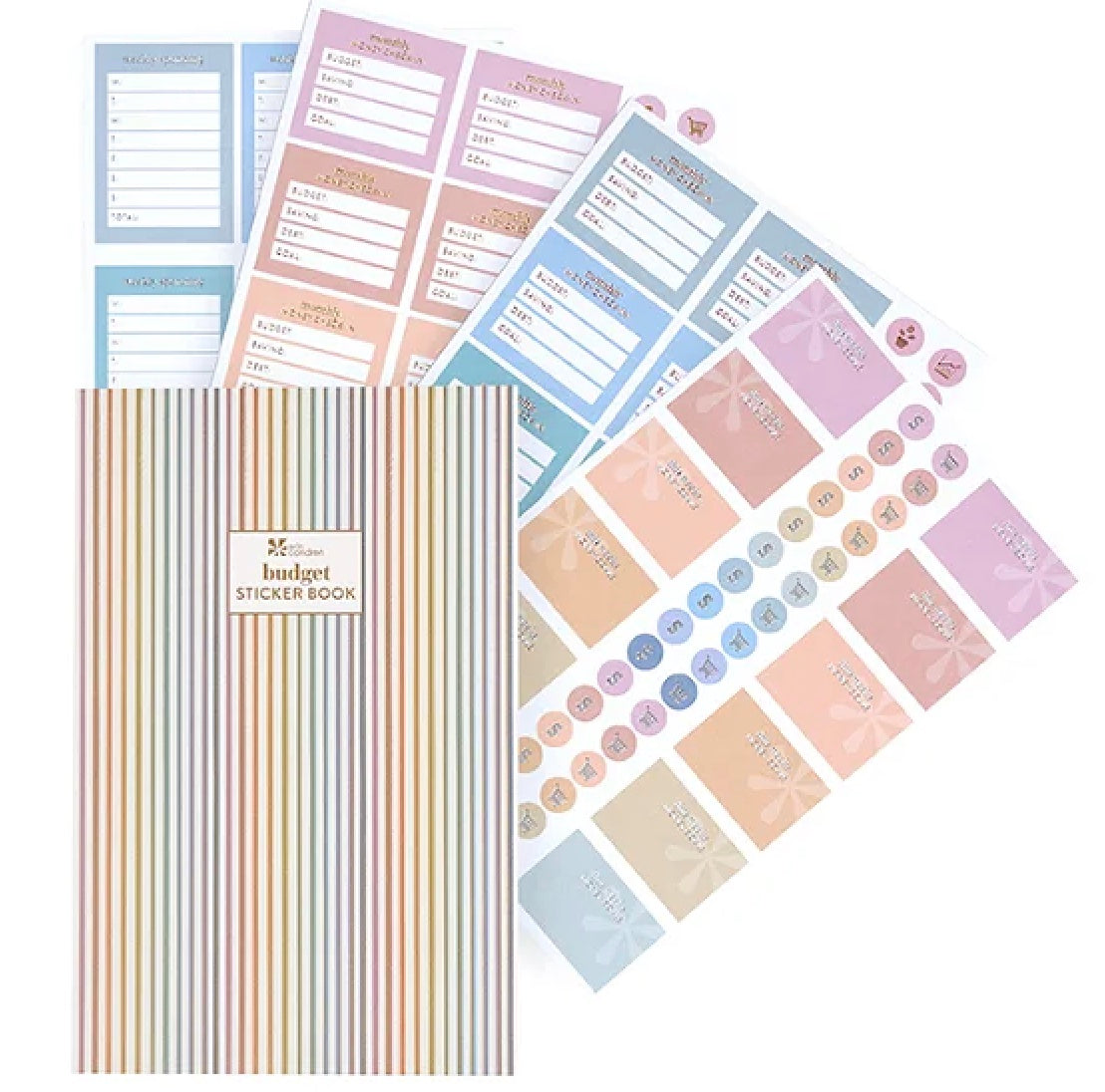 Erin Condren Designer Budget Sticker Book - Blesket Canada