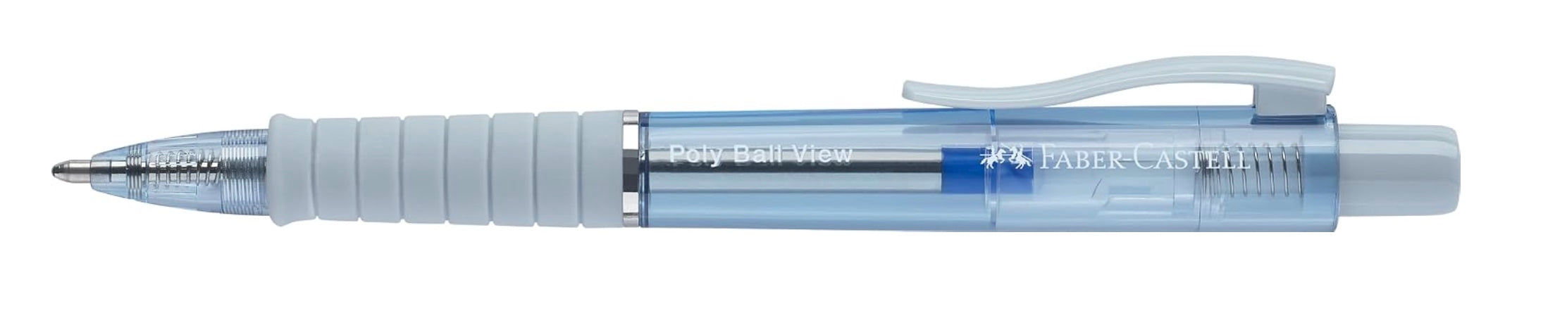 Faber-Castell Poly Ball View Ballpoint Pen Icy Glow - Blesket Canada