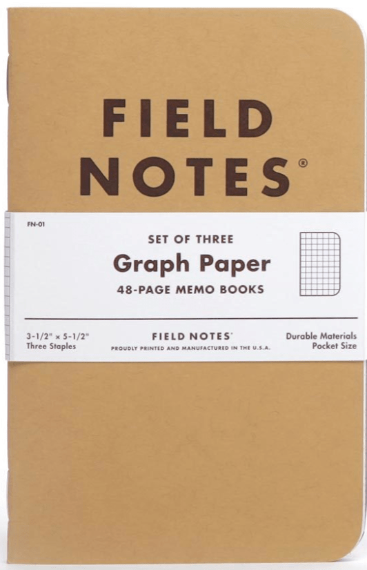 Field Notes Original Kraft Notebook  - 3 pack - Blesket Canada