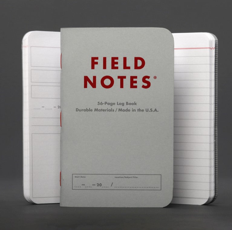 Field Notes Index: Ledger & Date Books 2 Pack - Red Logo - Blesket Canada