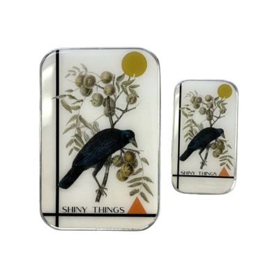 Firefly Notes - Crow Tin – Shiny Things Tin - Small - Blesket Canada