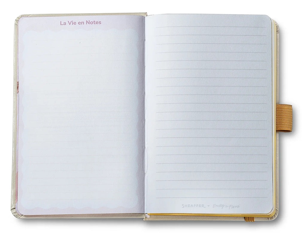 Sheaffer Emily in Paris Journal Notebook Small – Beige (144 Pages) - Blesket Canada