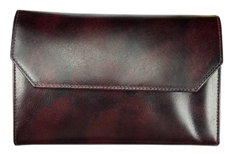 Girologio 12 Penfolio Clutch - Oxblood - Blesket Canada