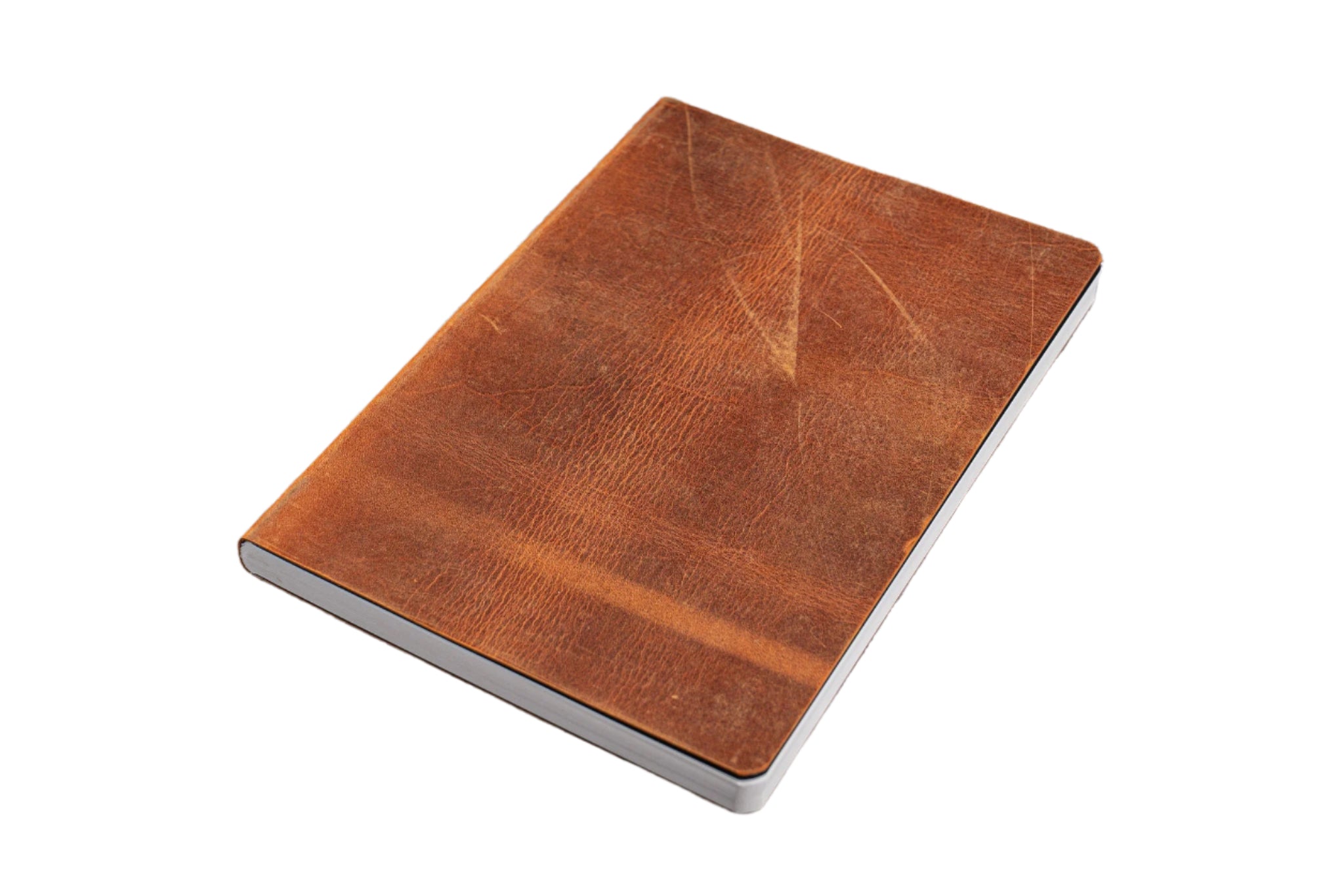 Galen Leather Notebook B6 - Crazy Horse Brown - Blesket Canada