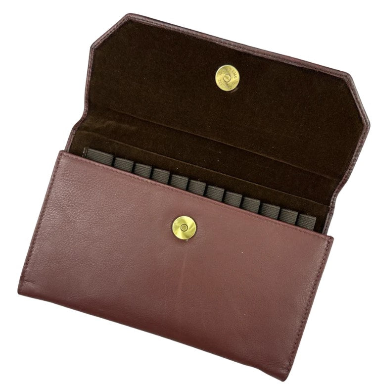 Girologio 12 Penfolio Clutch - Antique Brown - Blesket Canada