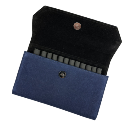 Girologio 12 Penfolio Clutch - Denim - Blesket Canada