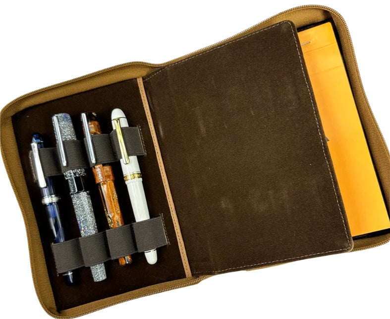 Girologio Grab N Go Pen Case - Saddle Tan - Blesket Canada