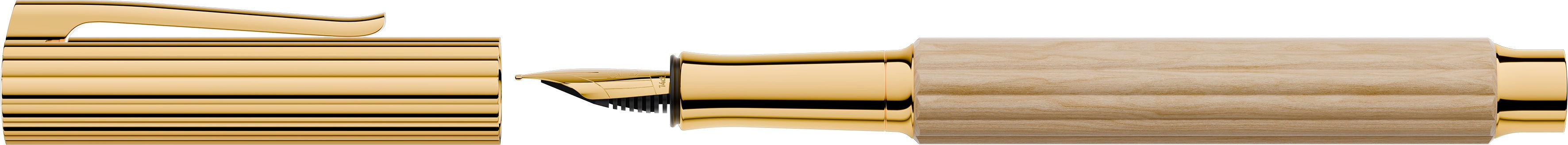 Graf von Faber-Castell Bloom Hornbeam Fountain Pen – 14K Gold Nib - Blesket Canada