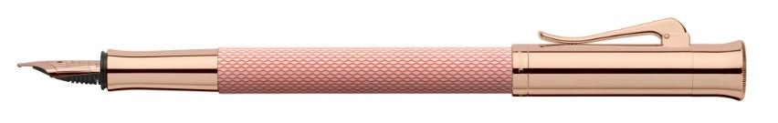 Graf von Faber-Castell Guilloche Rose Blush Fountain pen - Blesket Canada