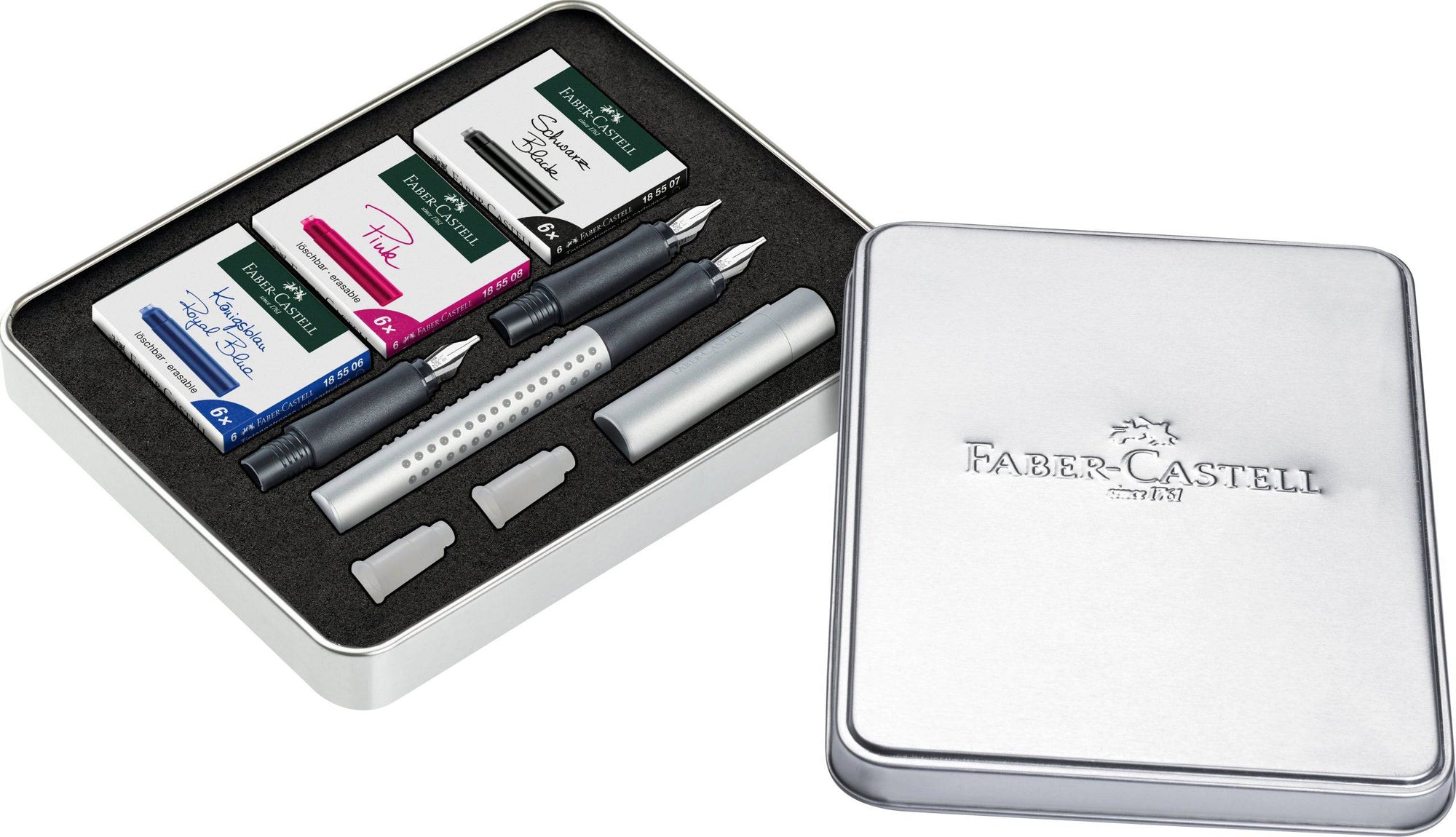 Faber-castell Grip 2011 Calligraphy Tin set - Blesket Canada
