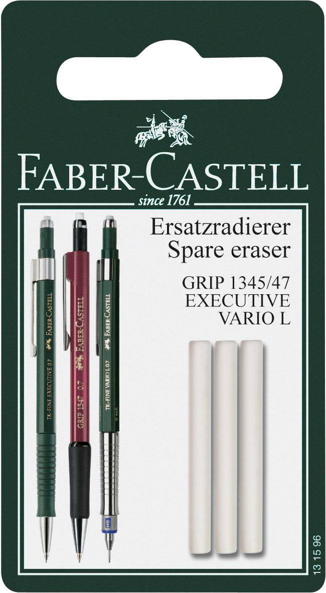 Faber-castell Grip 1345/47 & TK-Fine spare erasers - Blesket Canada