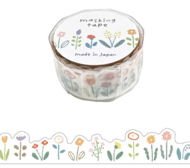 Mind Wave Hokkori Masking Tape - Hana - Blesket Canada