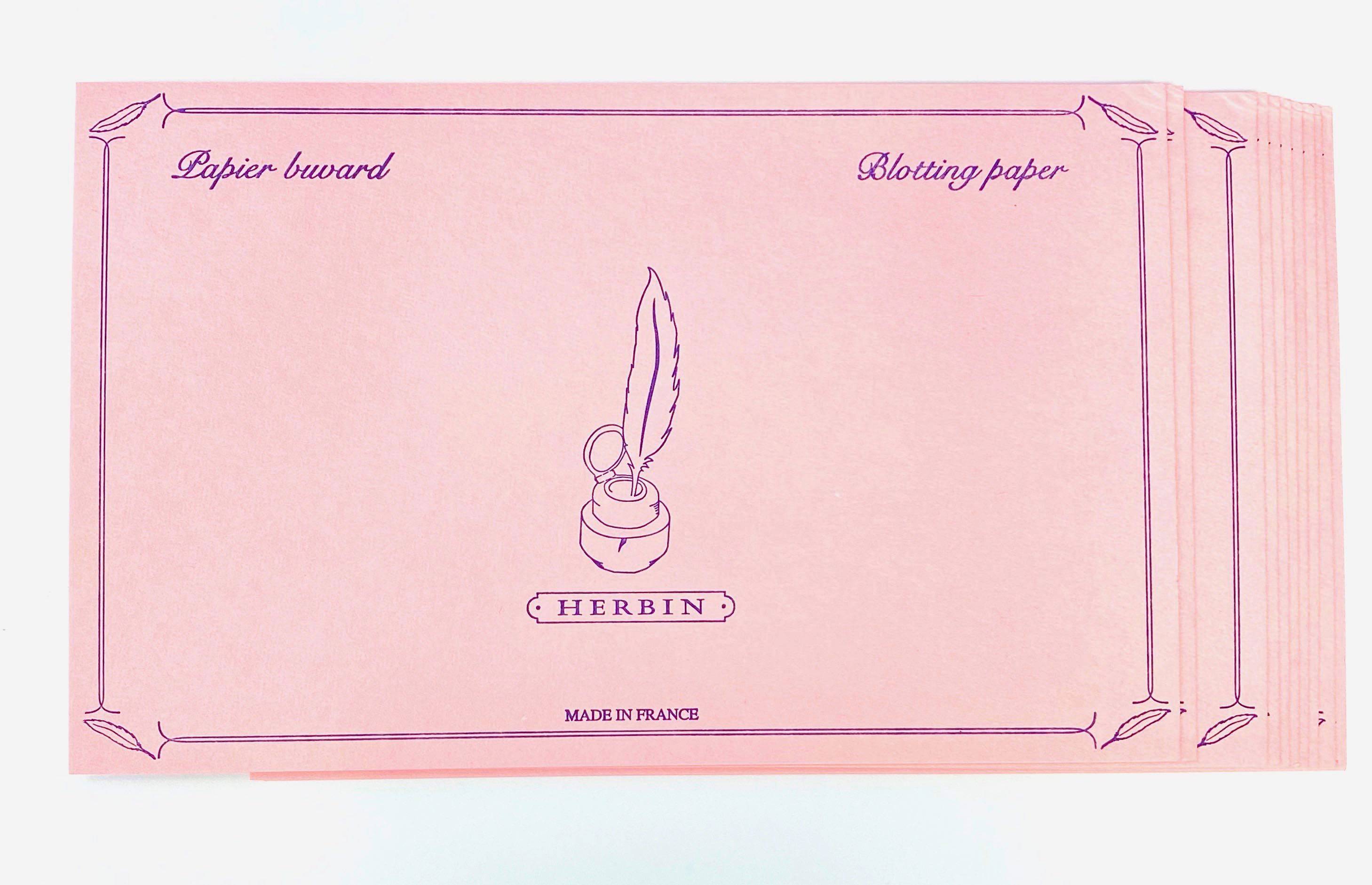 J. Herbin Blotting Paper (10 Sheets per pack) - Blesket Canada