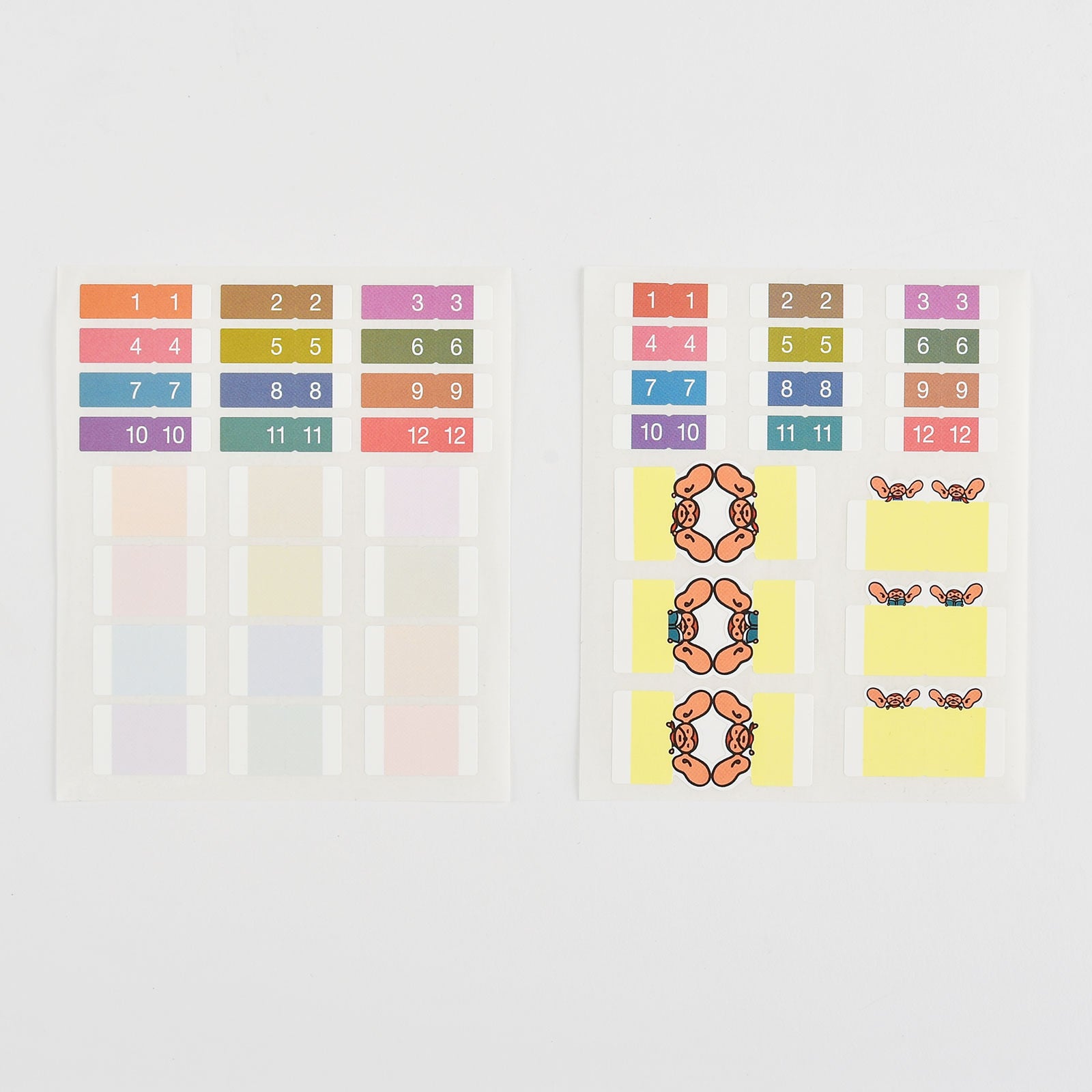 Hobonichi Index Stickers Set - Blesket Canada