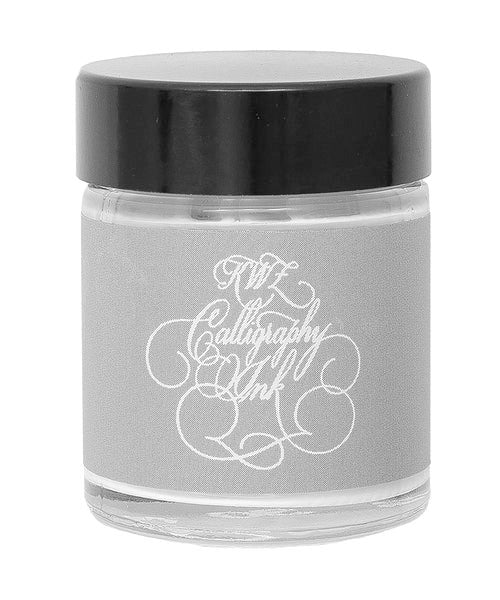 KWZ Calligraphy (Dip Pen) ink bottle 25mL - White